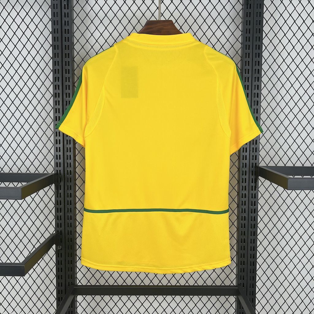 Jersey Brazil 2002 Home Retro