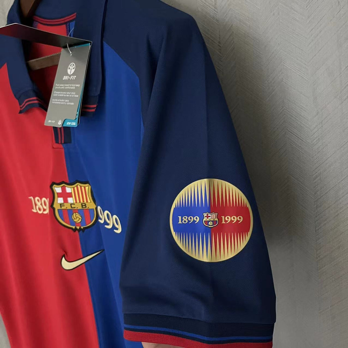 FC Barcelona 1999/00 hjemmebanetrøje retro jubilæumsmodel