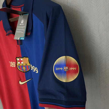 FC Barcelona 1999/00 hjemmebanetrøje retro jubilæumsmodel