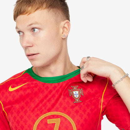 Portugal 2004 hjemmebanetrøje retro-genudgivelse Figo 7