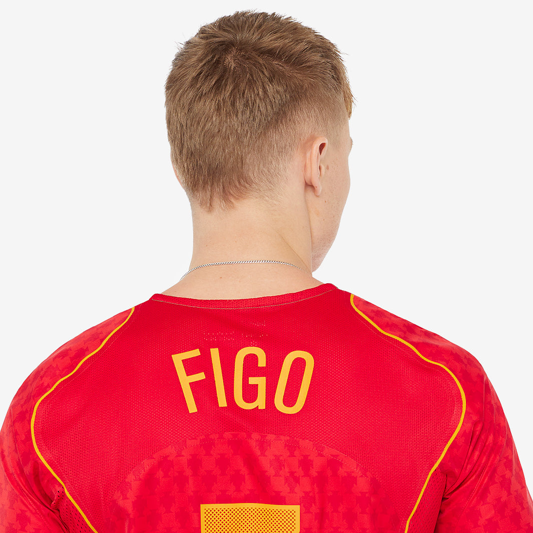 Portugal 2004 hjemmebanetrøje retro-genudgivelse Figo 7