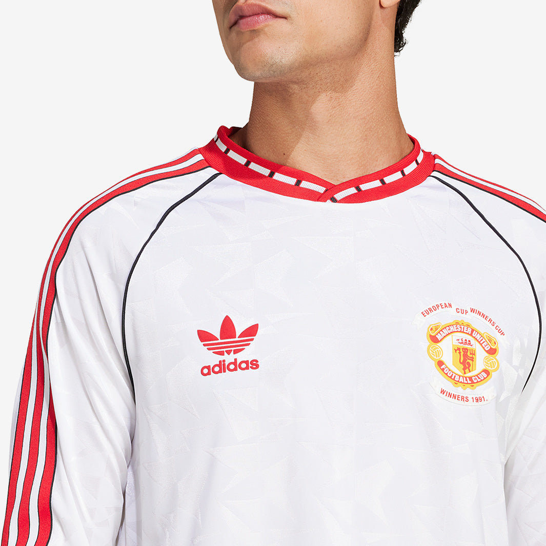 Jersey Manchester United 1991 Home Retro Longsleeve