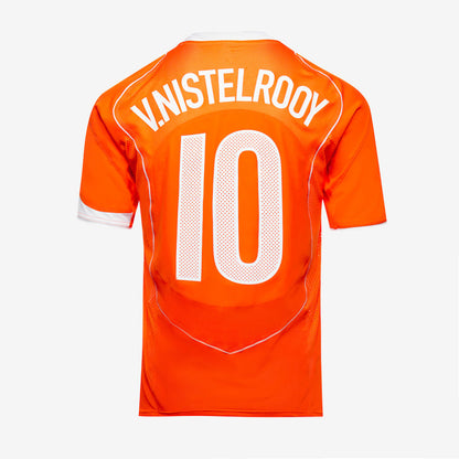 Jersey Netherlands 2004 Home Retro Reissue Van Nistelrooy 10