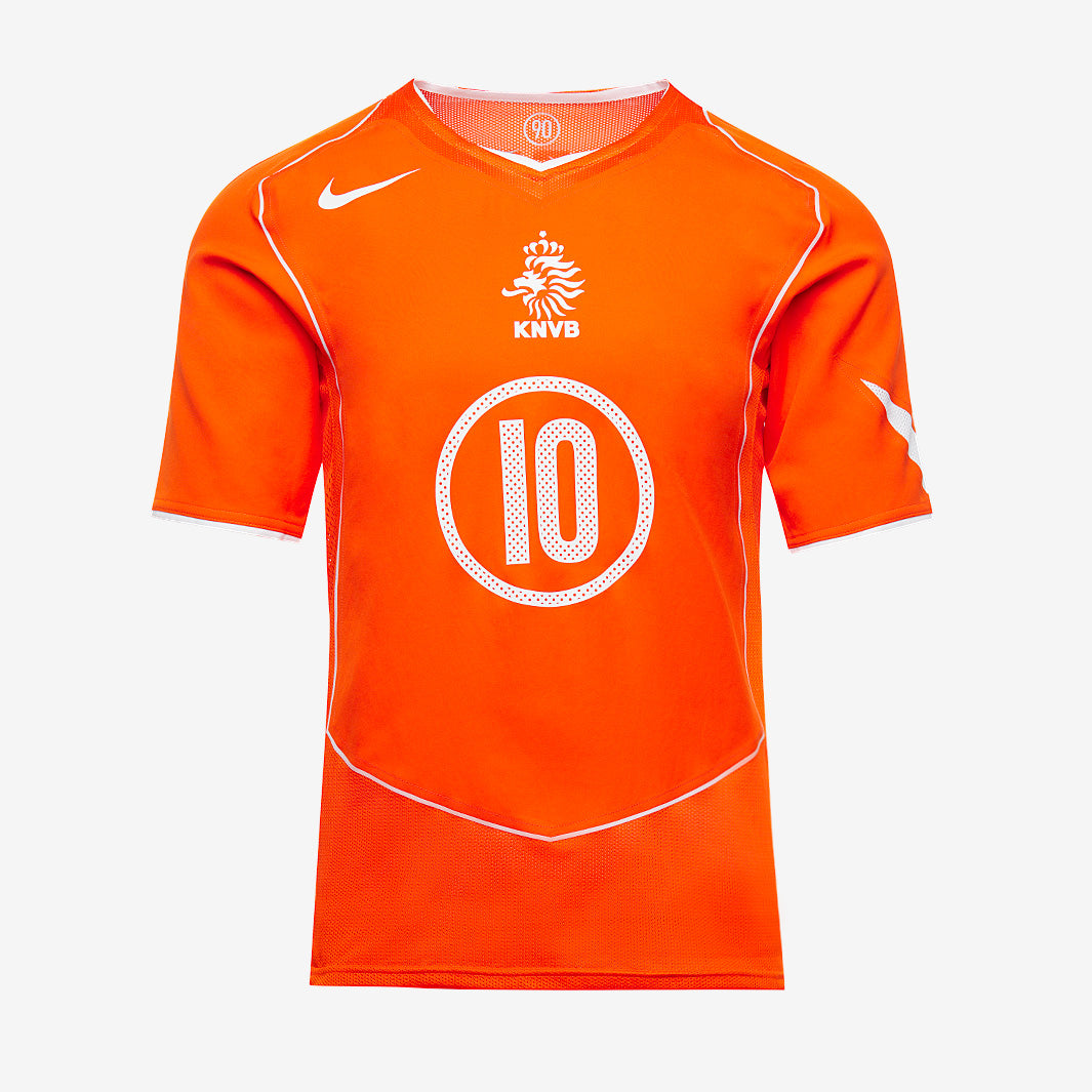 Jersey Netherlands 2004 Home Retro Reissue Van Nistelrooy 10