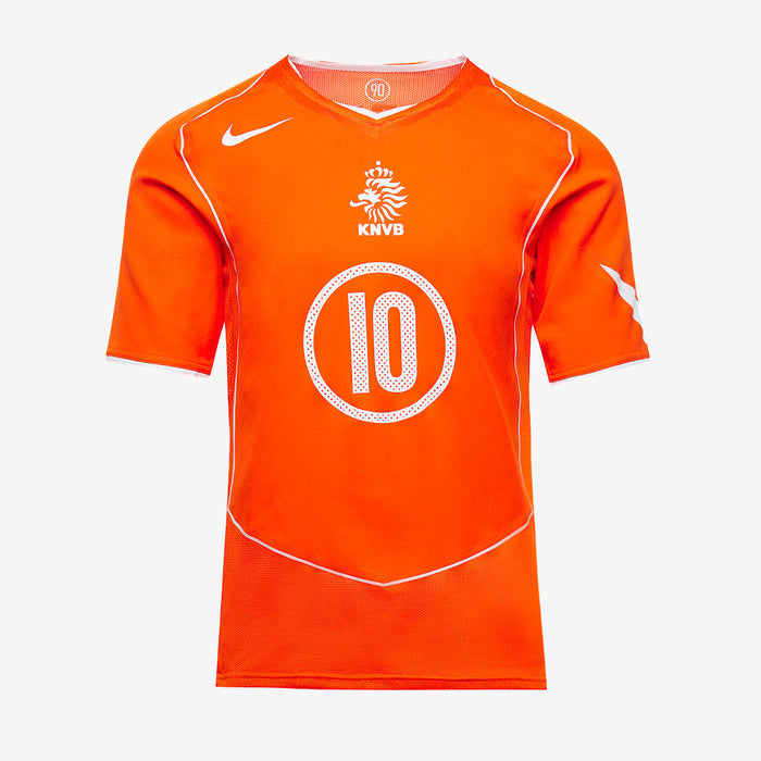 Jersey Netherlands 2004 Home Retro Reissue Van Nistelrooy 10