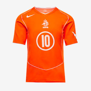 Jersey Netherlands 2004 Home Retro Reissue Van Nistelrooy 10