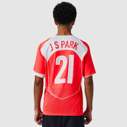 Sydkorea 2004 hjemmebanetrøje retro genudgivelse Ji Sung Park 21