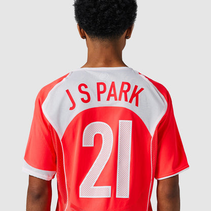 Sydkorea 2004 hjemmebanetrøje retro genudgivelse Ji Sung Park 21