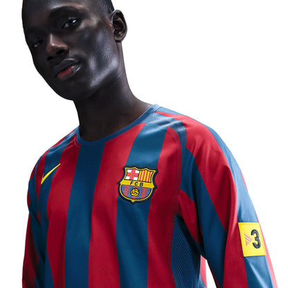 Jersey Barcelona 2006 Home Retro Longsleeve Reissue