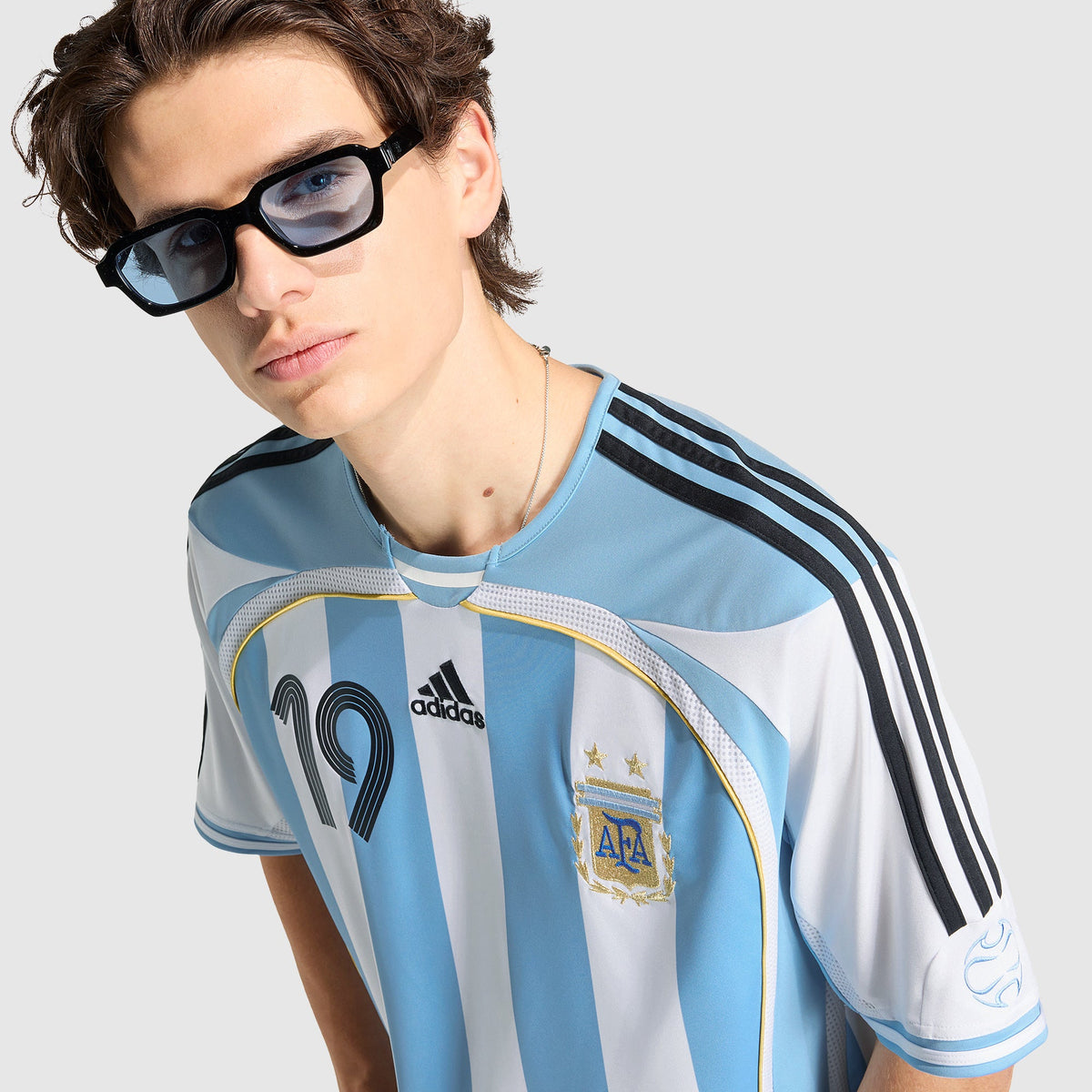 Jersey Argentina 2006 Home Retro Messi 19