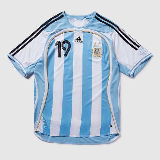 Argentinien Heimtrikot 2006 Retro Messi 19