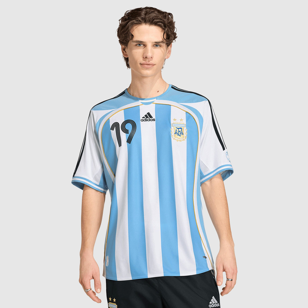 Jersey Argentina 2006 Home Retro Messi 19