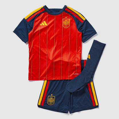 Kids Kit Spain 2026 Home Fan World Cup