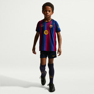 Barcelona Kinder-Trikot 2026/27 Heim Fan-Version
