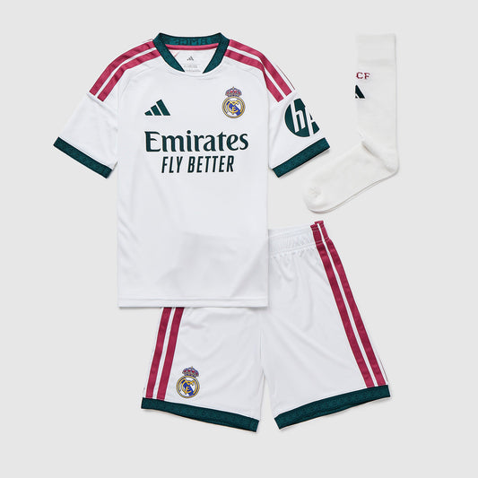 Kids Kit Real Madrid 2026/27 Home Fan