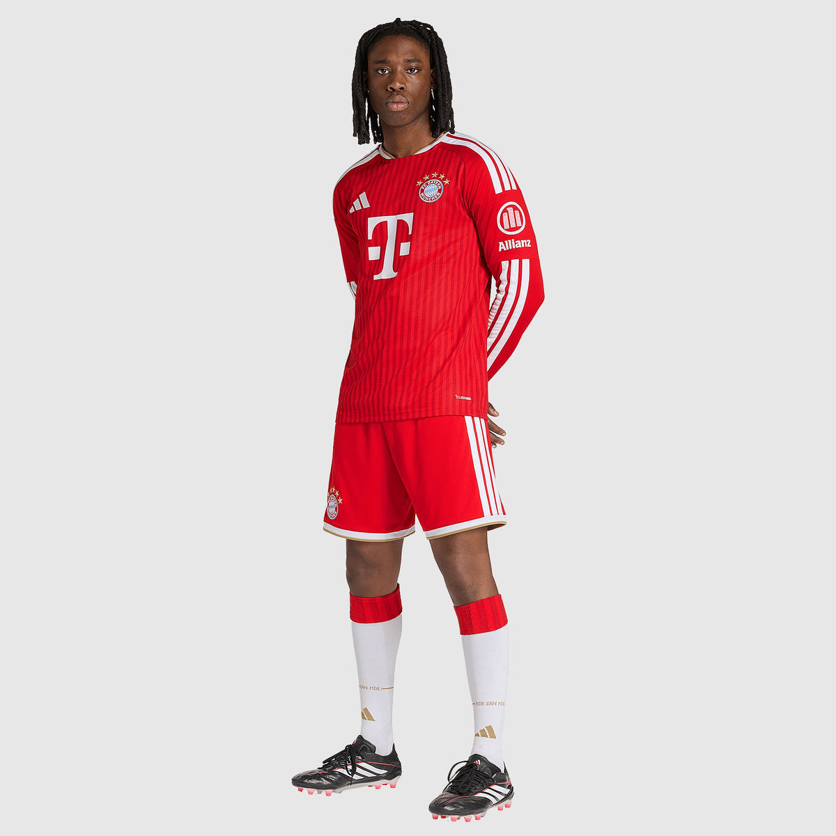 Bayern München-hjemmebanetrøje 2026/27 med lange ærmer