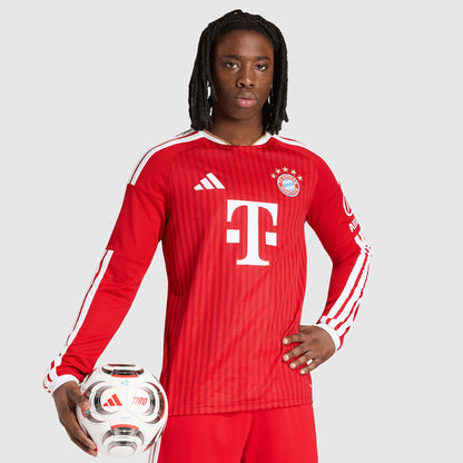 Bayern München-hjemmebanetrøje 2026/27 med lange ærmer
