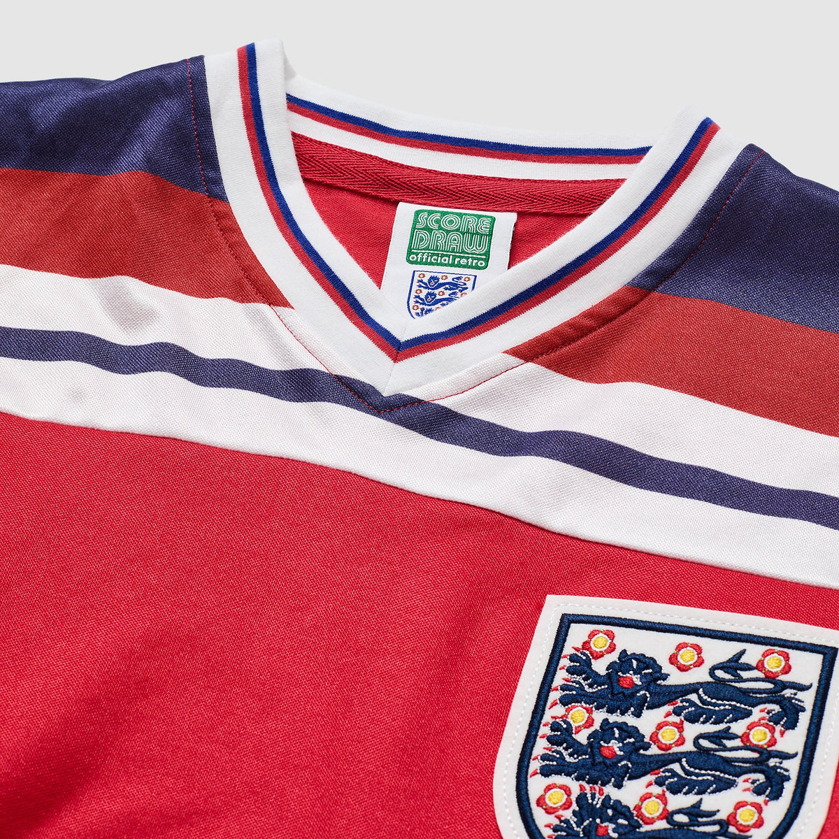 England 1982 Retro Hjemmebanetrøje