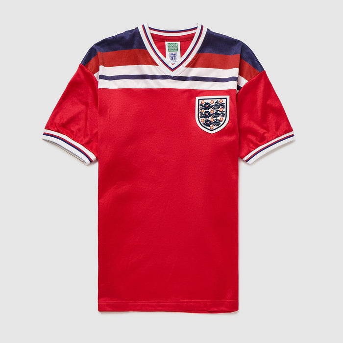England 1982 Retro Hjemmebanetrøje