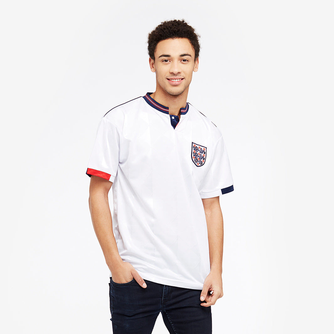 Jersey England 1989 Home Retro