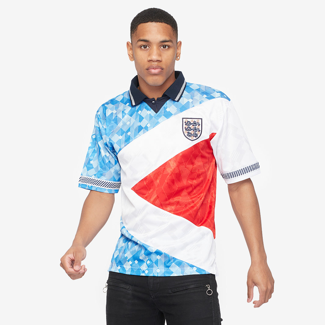 Jersey England 1990 Home Retro Mash Up