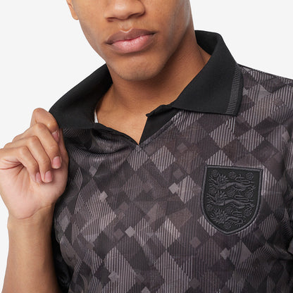England Heimtrikot 1990 Retro Blackout