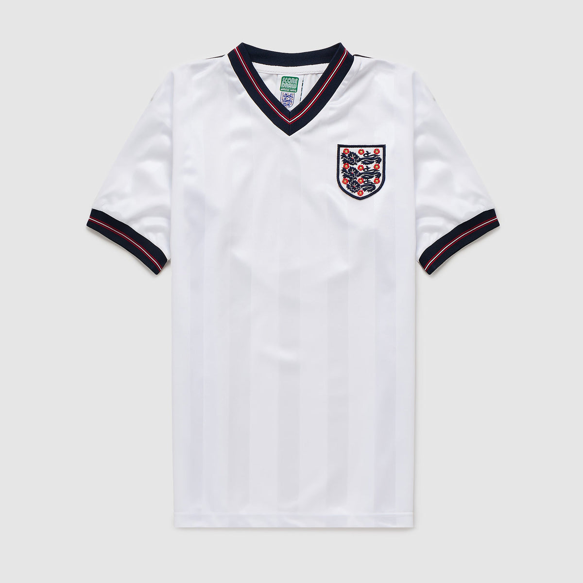 England 1986 retro-hjemmebanetrøje