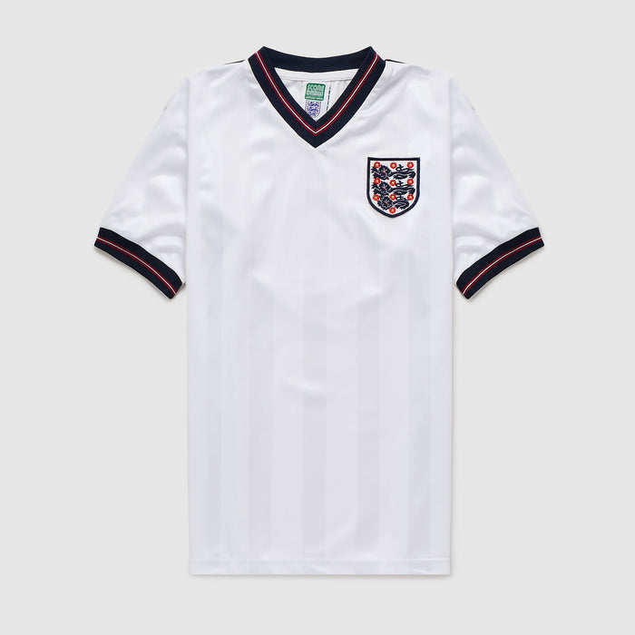 England 1986 retro-hjemmebanetrøje
