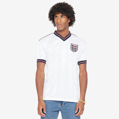 England 1986 retro-hjemmebanetrøje