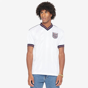 England 1986 retro-hjemmebanetrøje