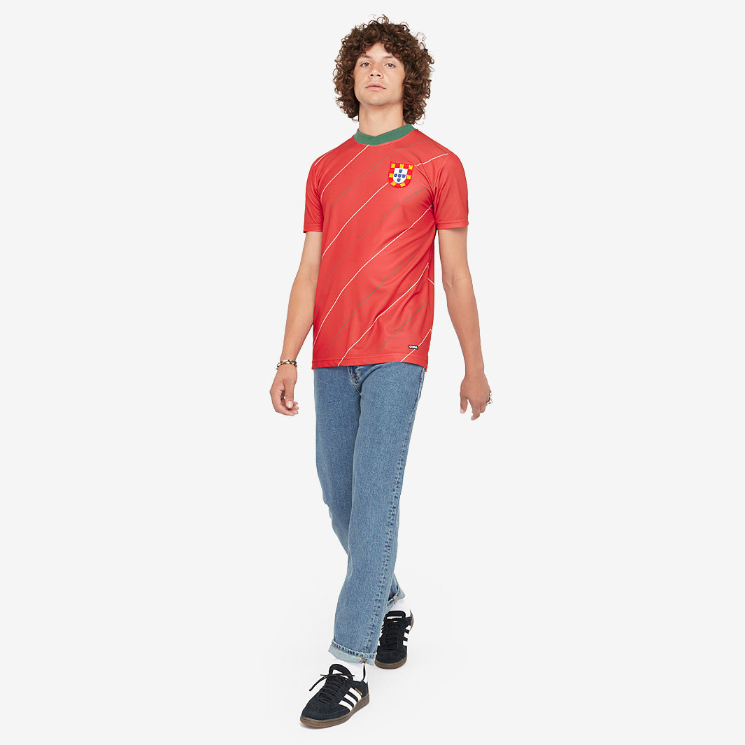 Portugal 1984 Hjemmebanetrøje Retro