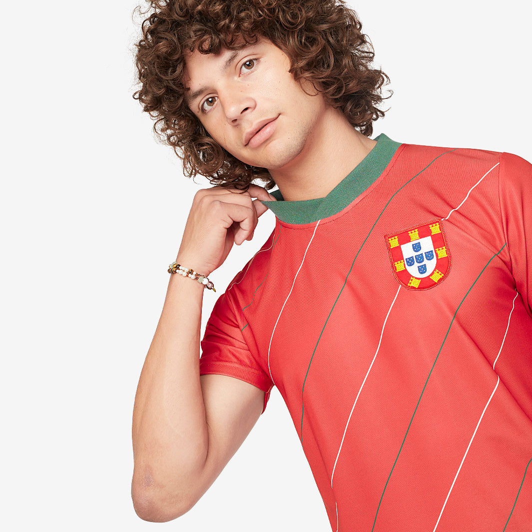 Portugal 1984 Hjemmebanetrøje Retro