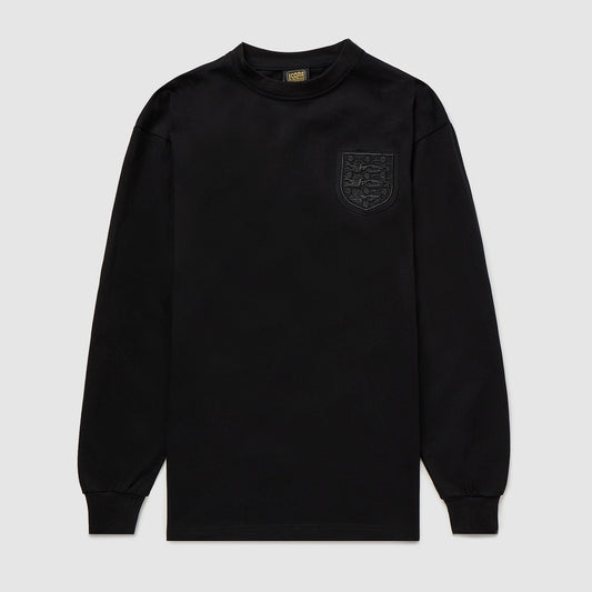 Jersey England 1966 Heim Retro Langarm Blackout