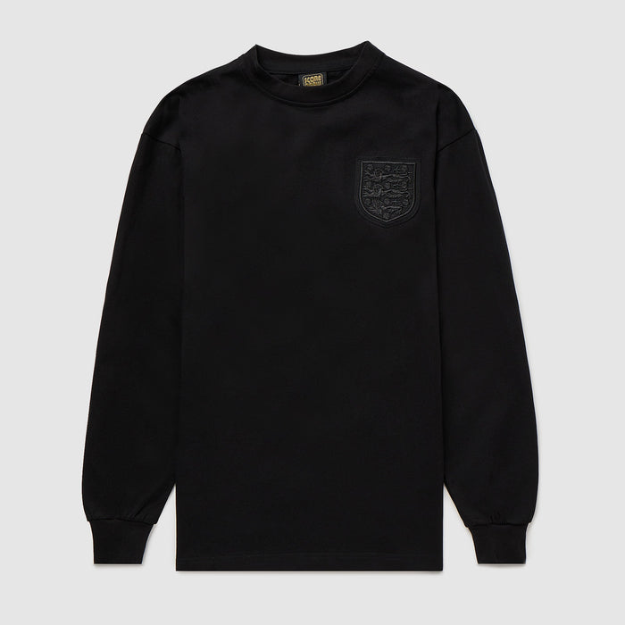 Jersey England 1966 Home Retro Longsleeve Blackout
