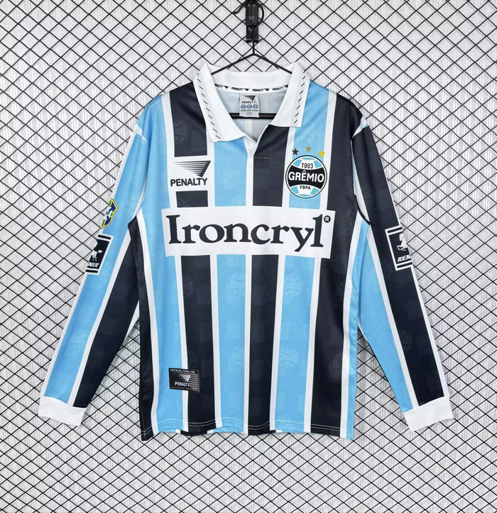 Grêmio Porto Alegre 1997 Heimtrikot Retro Langarm