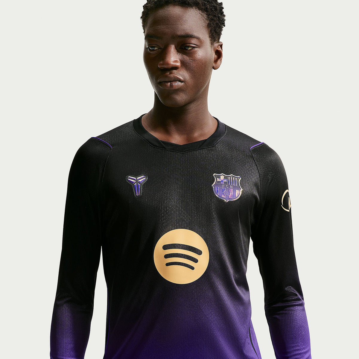 FC Barcelona-trøje 2026/27 hjemmebanetrøje med lange ærmer Kobe Bryant