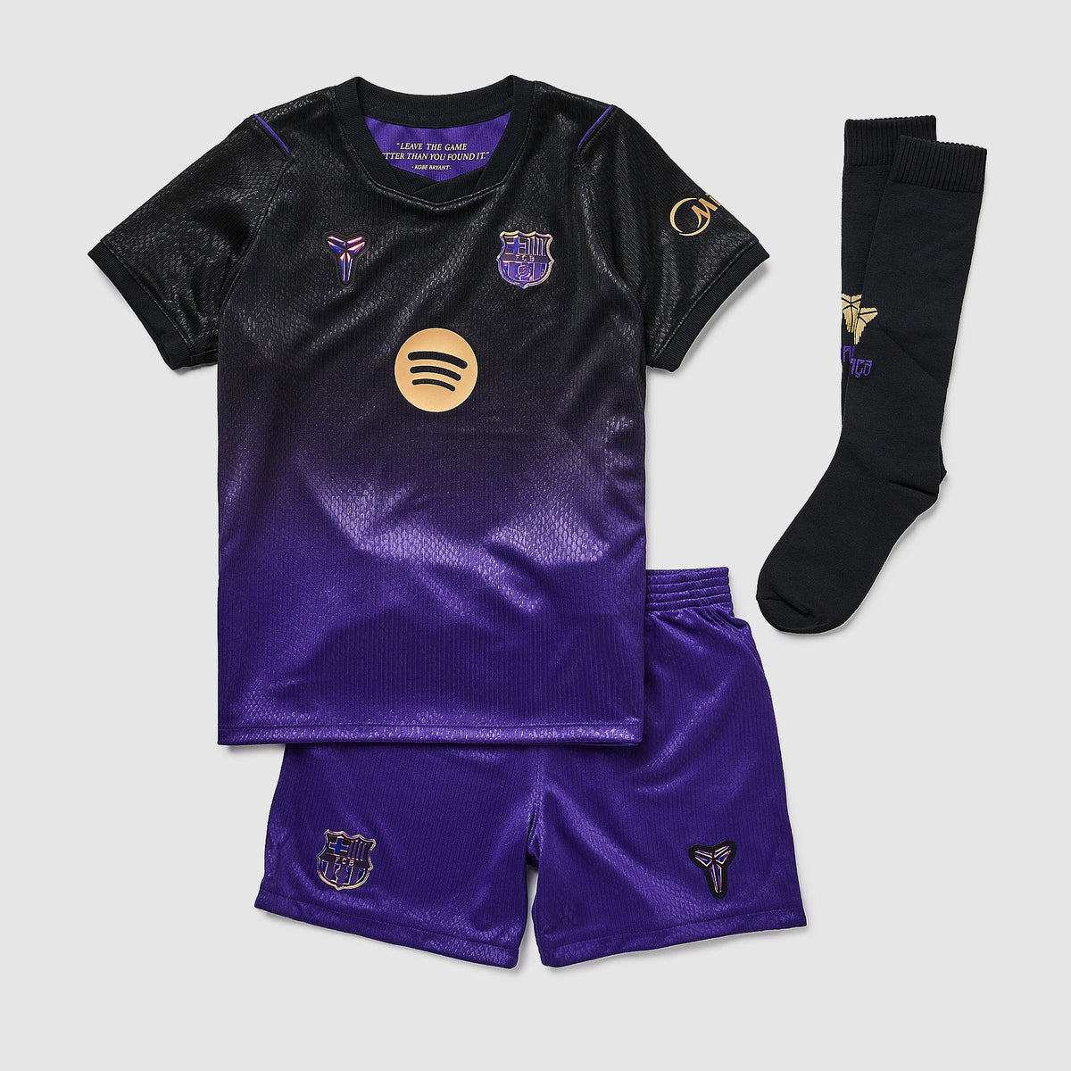 Kids Kit Barcelona 2026/27 Home Fan Kobe Bryant