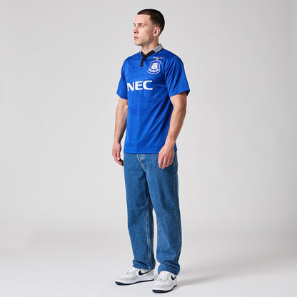 Everton 1995 retro hjemmebanetrøje