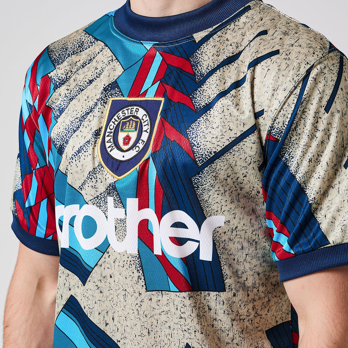 Manchester City 1994 Retro-målmandstrøje
