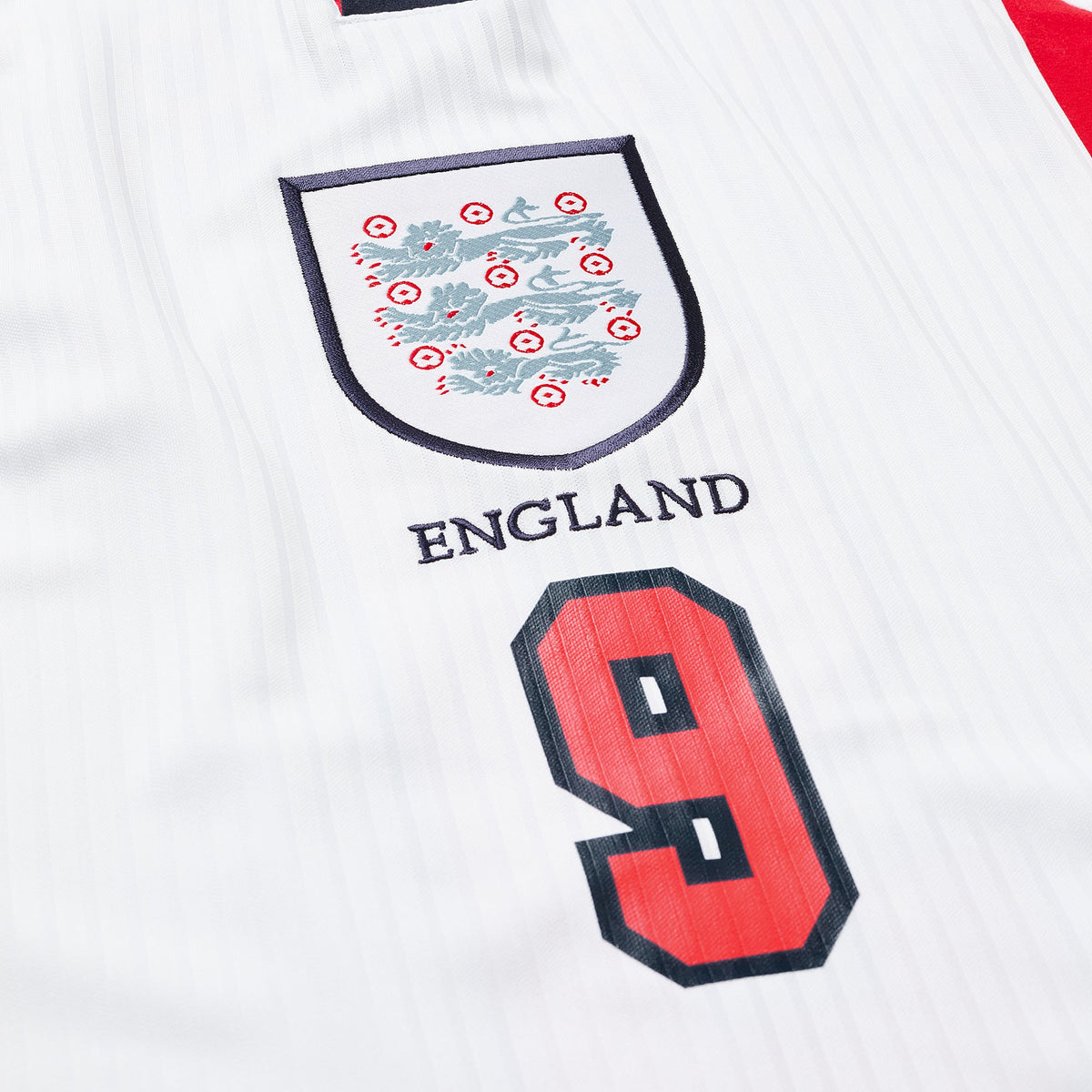 Jersey England 1998 Home Retro Shearer 9