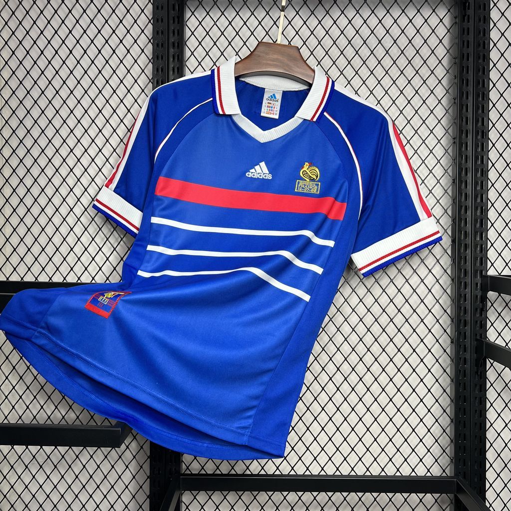 Jersey France 1998 Home Retro