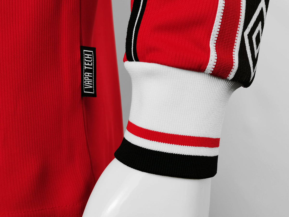 Jersey Manchester United 1998/99 Home Retro Longsleeve