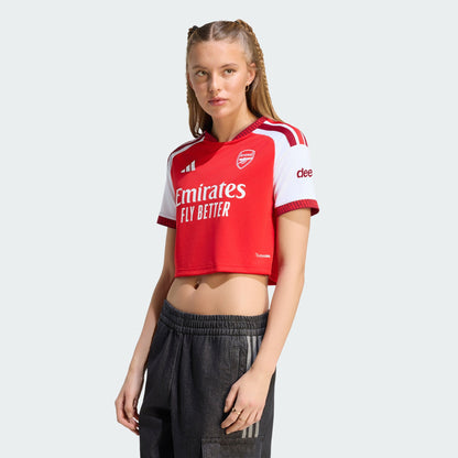 Arsenal 2026/27 hjemmebanetrøje til kvinder (crop-model)