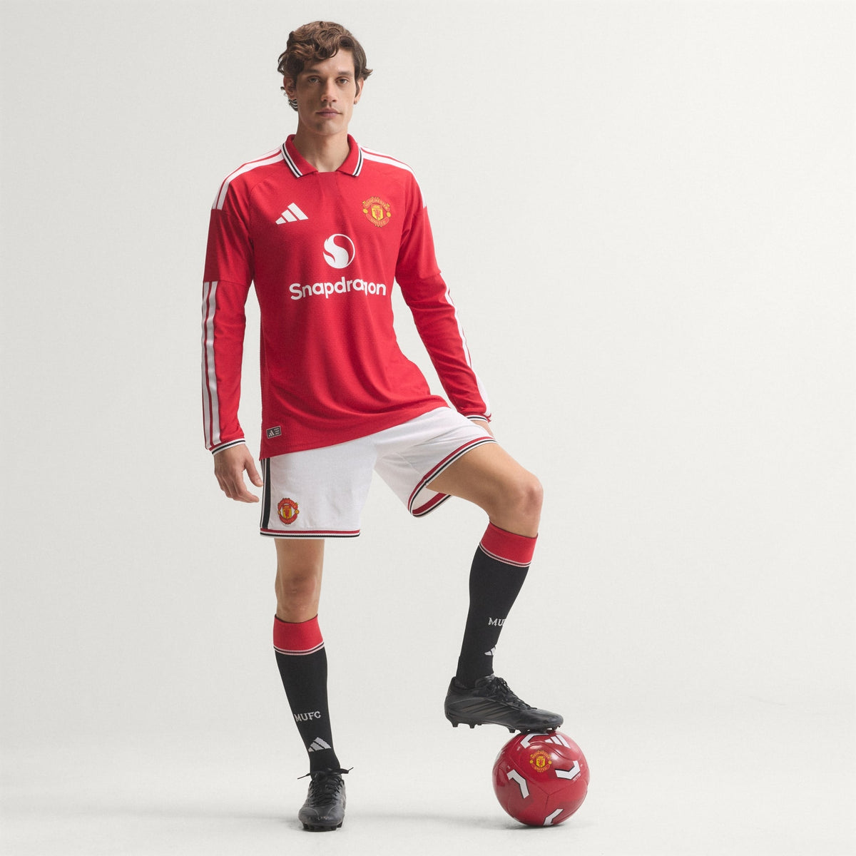 Jersey Manchester United 2026/27 Home Player Longsleeve