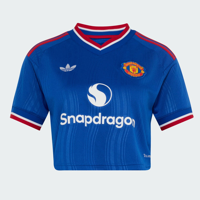 Crop top domicile Manchester United 2026/27 pour femme version supporter