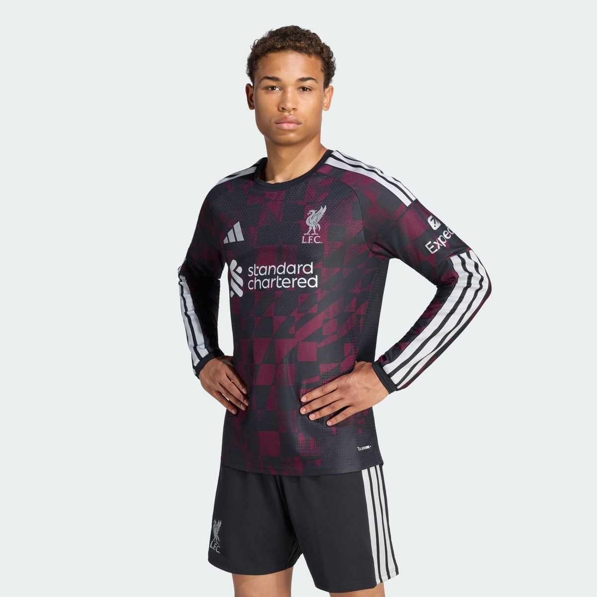 Liverpool-trøje 2026/27 hjemmebane spillerudgave med lange ærmer