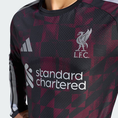 Liverpool-trøje 2026/27 hjemmebane spillerudgave med lange ærmer