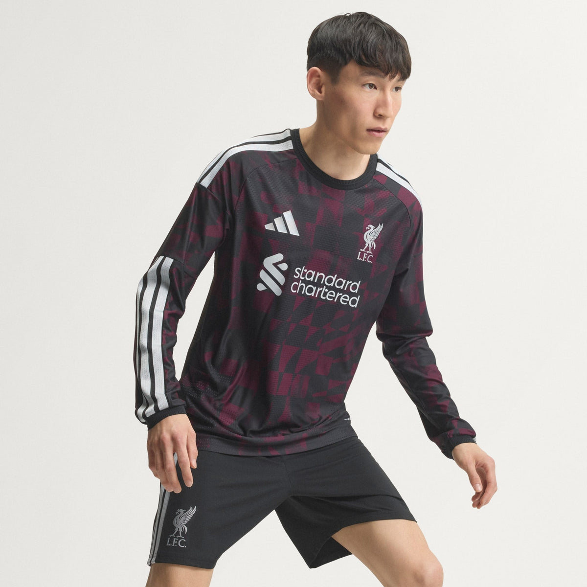 Liverpool-trøje 2026/27 hjemmebane spillerudgave med lange ærmer