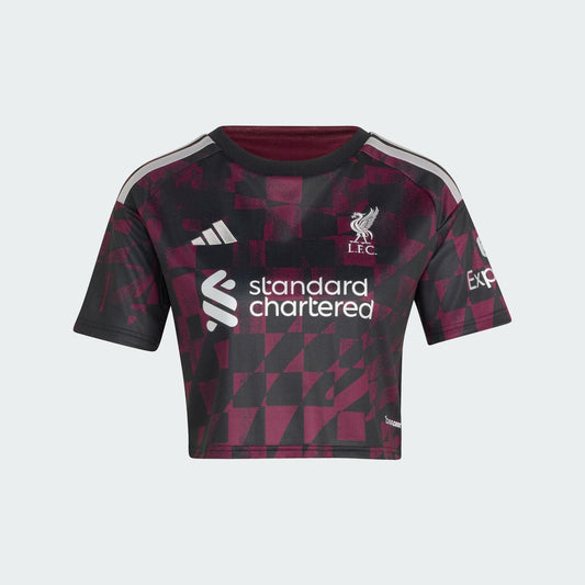 Liverpool FC hjemmebanetrøje til kvinder 2026/27 – Fan-cropmodel