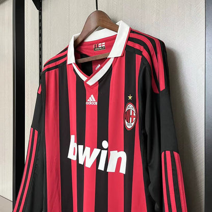 Jersey AC Milan 2009/10 Home Retro Longsleeve